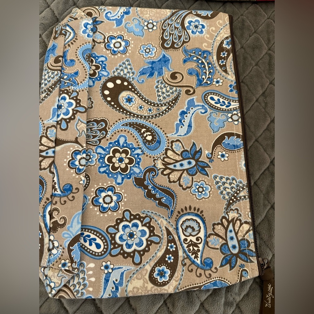 Thirty-One Paisley Blue and Brown Bag